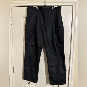 Advantex Black Tactical cargo pants.